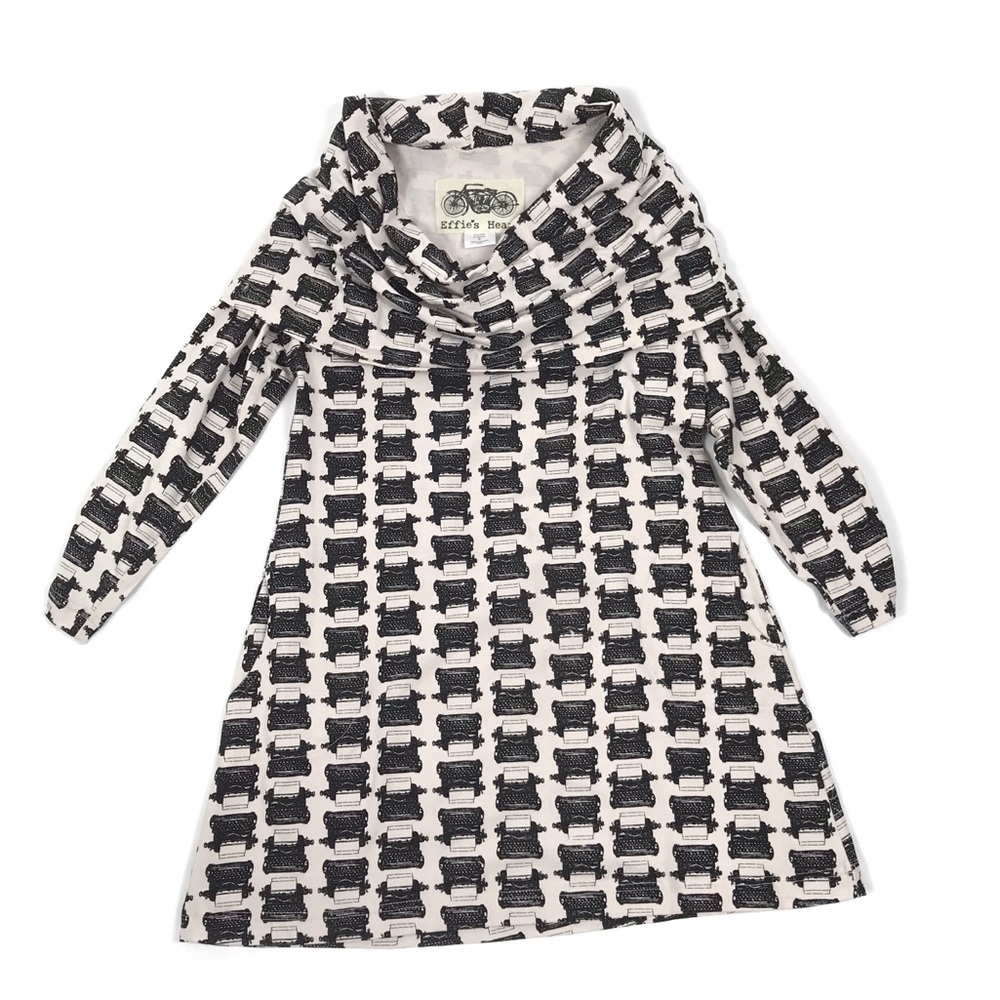 Effie’s Heart Juilliard typewriter tunic top